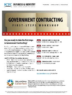 Government Contracting First Steps Workshop